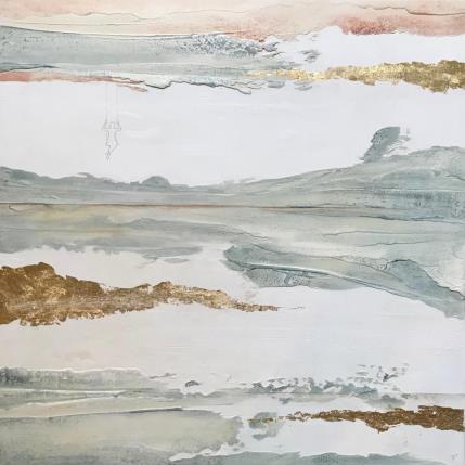 Peinture LA DIFFERENZA par Roma Gaia | Tableau Matiérisme Acrylique, Sable Minimaliste