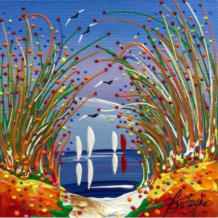Peinture Caché par Fonteyne David | Tableau Figuratif Acrylique Marine, Paysages