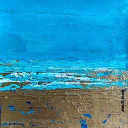 Peinture La vie est belle par Dravet Brigitte | Tableau Abstrait Acrylique Marine