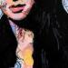 Peinture Amy Winehouse par G.C.Popartist | Tableau Pop-art Portraits Musique Icones Pop Acrylique Collage Encre Upcycling Papier