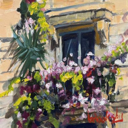 Painting Le soleil chez moi by Brooksby | Painting Figurative Oil Landscapes, Nature