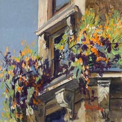 Painting My Happy Place by Brooksby | Painting Figurative Oil Architecture, Nature