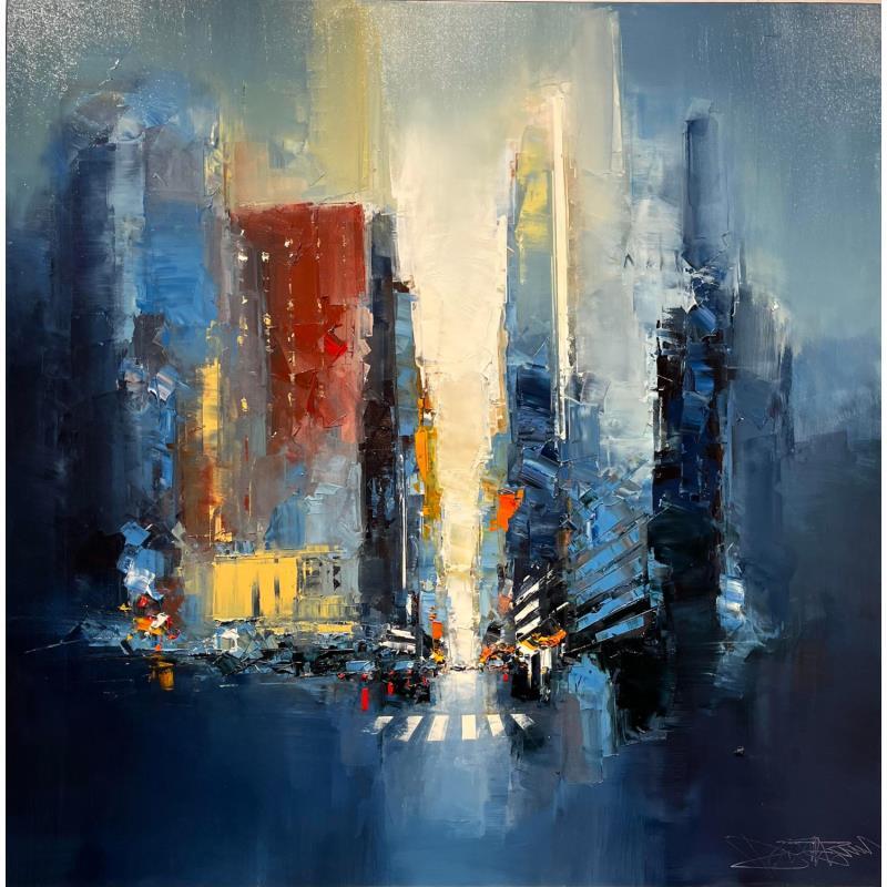 Pintura Bleecker Street por Castan Daniel | Pintura Figurativo Aceite