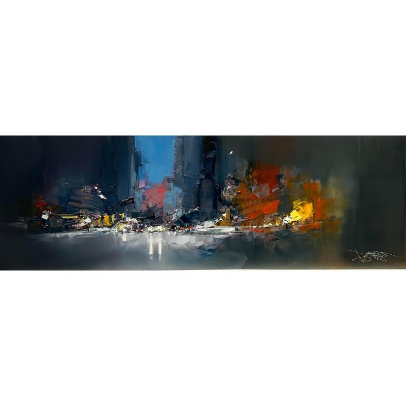 Painting Dumbo  by Castan Daniel | Painting Figurative Landscapes Urban Minimalist Oil