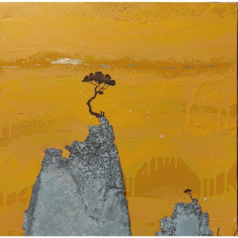 Painting Le chant du vent by Lemonnier  | Painting Subject matter Landscapes Acrylic Zinc