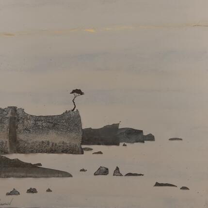 Gemälde Entrées maritimes von Lemonnier  | Gemälde Materialismus Acryl, Zinc Landschaften