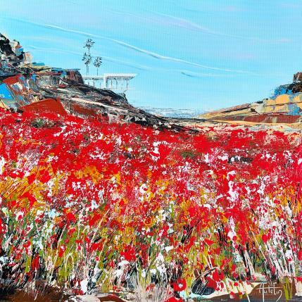 Gemälde Victoria Coast von Autelin Florence | Gemälde Figurativ Acryl Architektur, Landschaften, Natur