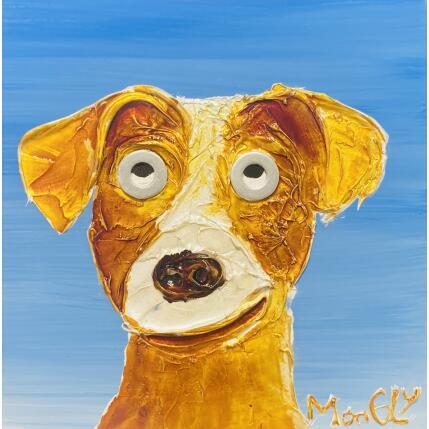 Painting Croquettus by Moogly | Painting Raw art Acrylic, Pigments, Resin Animals, Pop icons