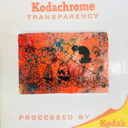 Peinture Snoopy et ses amis diapo par Kikayou | Tableau Pop-art Acrylique, Collage, Graffiti Icones Pop