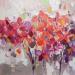 Painting Red phalaenopsis by Lunetskaya Elena | Painting Figurative Oil