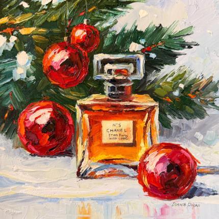 Peinture Winter Joy par Pigni Diana | Tableau Figuratif Huile Natures mortes, Scènes de vie, Société