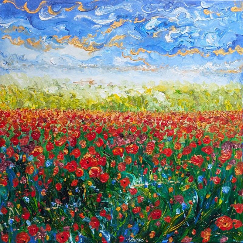 Gemälde  Au soleil levant von Amblard Florence | Gemälde Impressionismus Landschaften Natur Acryl