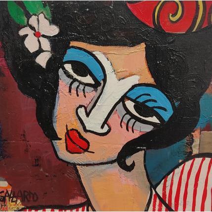 Gemälde Serena von Garcia Gallardo Mercedes | Gemälde Figurativ Öl