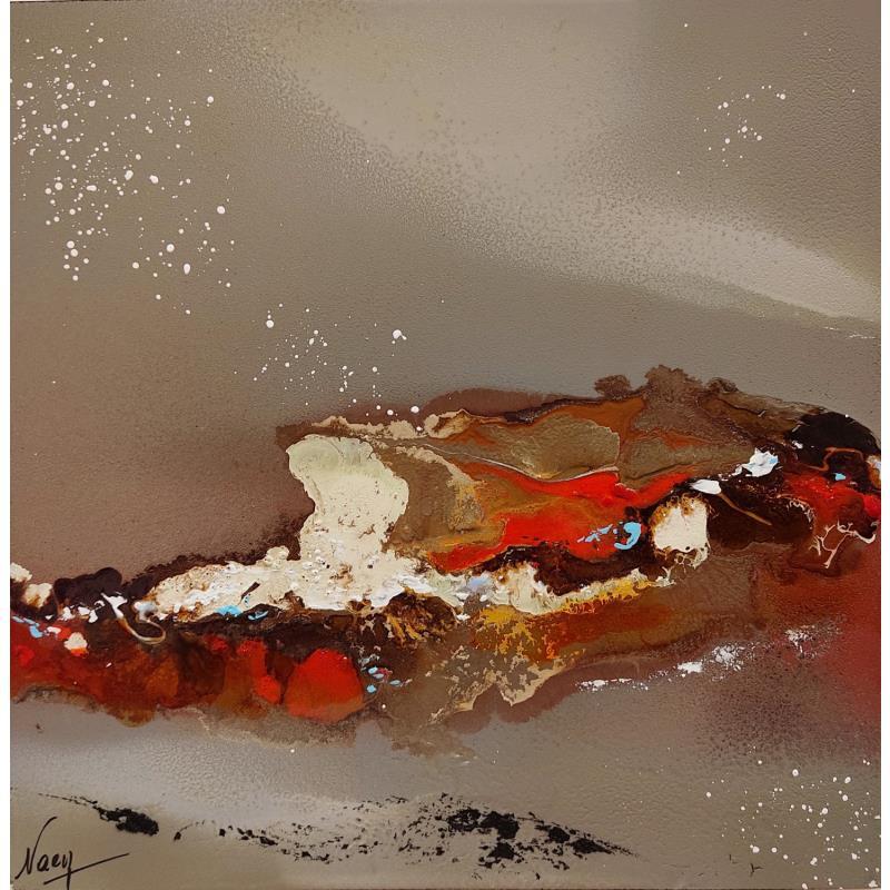 Gemälde C2944 von Naen | Gemälde Abstrakt Minimalistisch Acryl Tinte