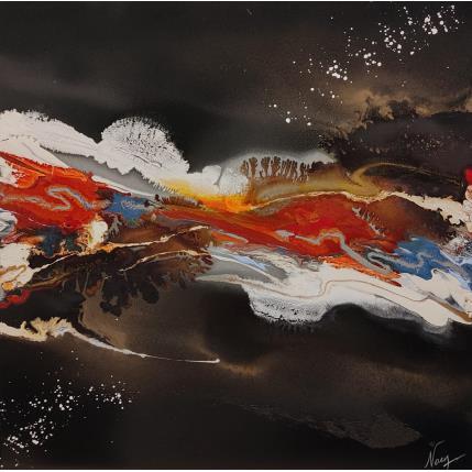 Painting C3182 by Naen | Painting Abstract Acrylic, Ink Minimalist