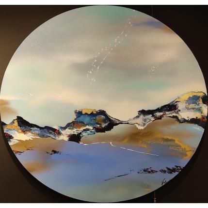 Pintura 852 por Naen | Pintura Abstracto Acrílico, Ink Minimalista