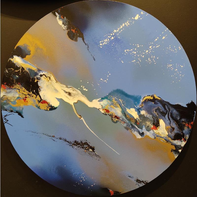 Painting 856 by Naen | Painting Abstract Minimalist Acrylic Ink