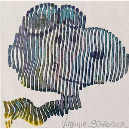 Painting Snoopy le voyageur des temps nouveaux by Schroeder Virginie | Painting Pop-art Acrylic Pop icons
