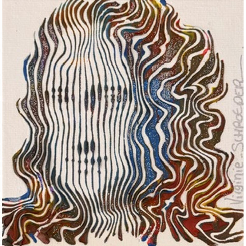 Painting La Joconde by Schroeder Virginie | Painting Pop-art Pop icons Acrylic