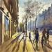 Painting ST 04 by Khodakivskyi Vasily | Painting Figurative Urban Watercolor