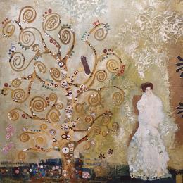 Peinture EDEN par Romanelli Karine | Tableau Figuratif Acrylique, Collage