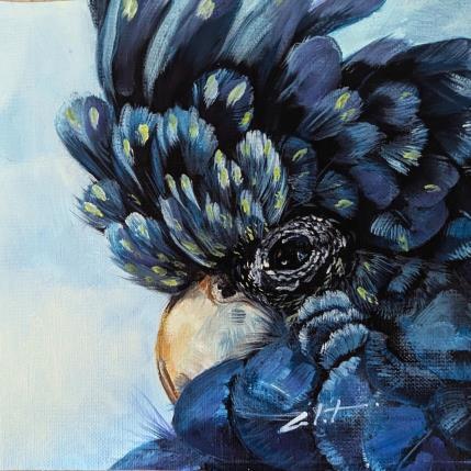 Peinture Léa  par CLOT | Tableau Figuratif Huile Animaux