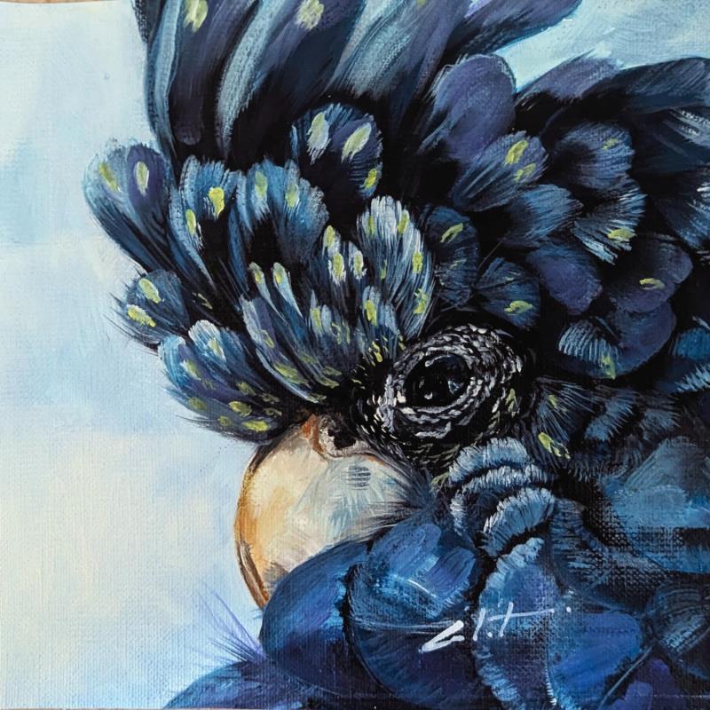 Peinture Léa  par CLOT | Tableau Figuratif Animaux Huile