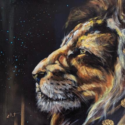 Peinture Lion par CLOT | Tableau Figuratif Acrylique Animaux