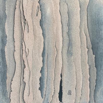 Painting Carré d'Envie 7 by CMalou | Painting Subject matter Sand Minimalist