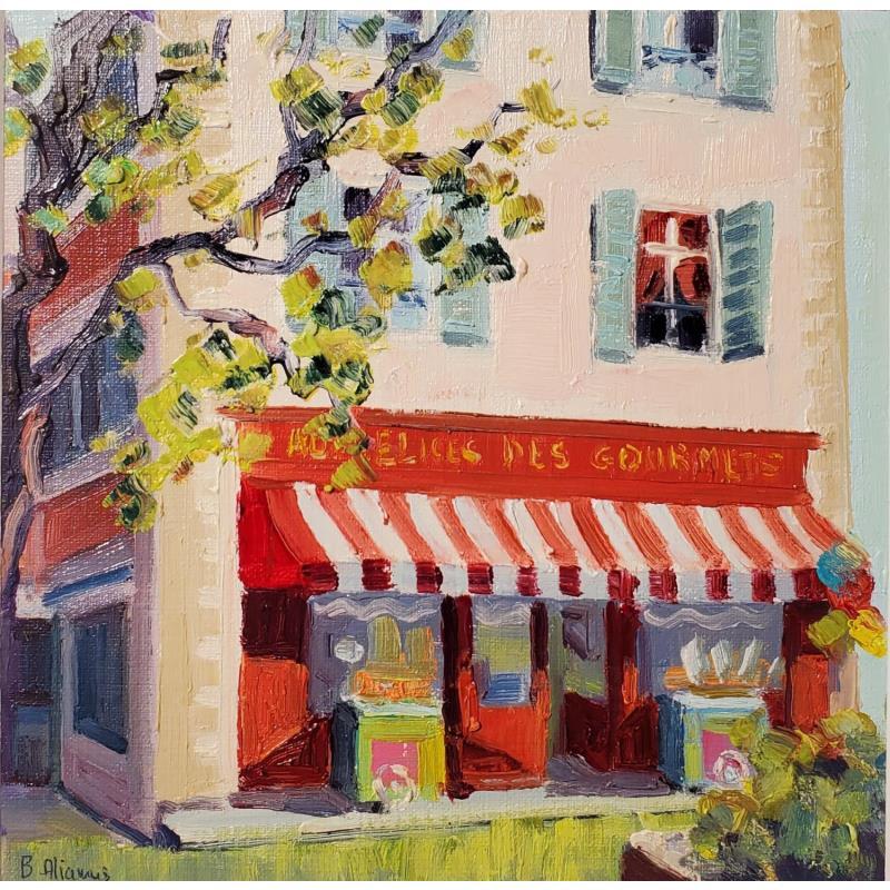 Pintura Aux délices des Gourmets por Aliamus Béatrice  | Pintura Aceite