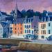 Painting Port de Sauzon à Belle-Ile en mer by Aliamus Béatrice | Painting Oil