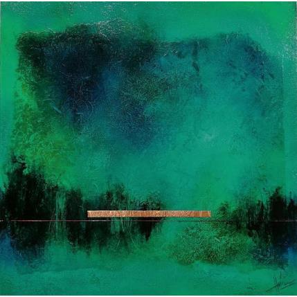 Peinture Abstraction #3099 par Hévin Christian | Tableau Abstrait Acrylique, Huile, Pastel Minimaliste