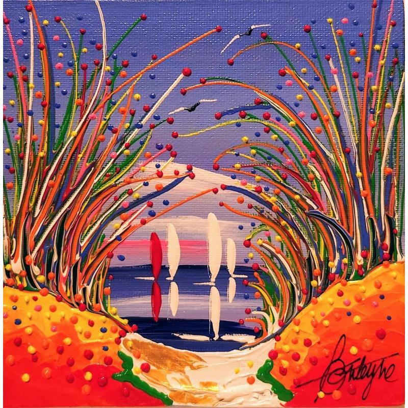 Painting Folie en toi by Fonteyne David | Painting Figurative Acrylic