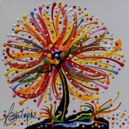 Painting La fête ici by Fonteyne David | Painting Figurative Acrylic