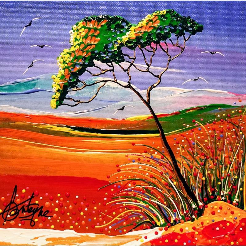 Painting En paix by Fonteyne David | Painting Figurative Acrylic