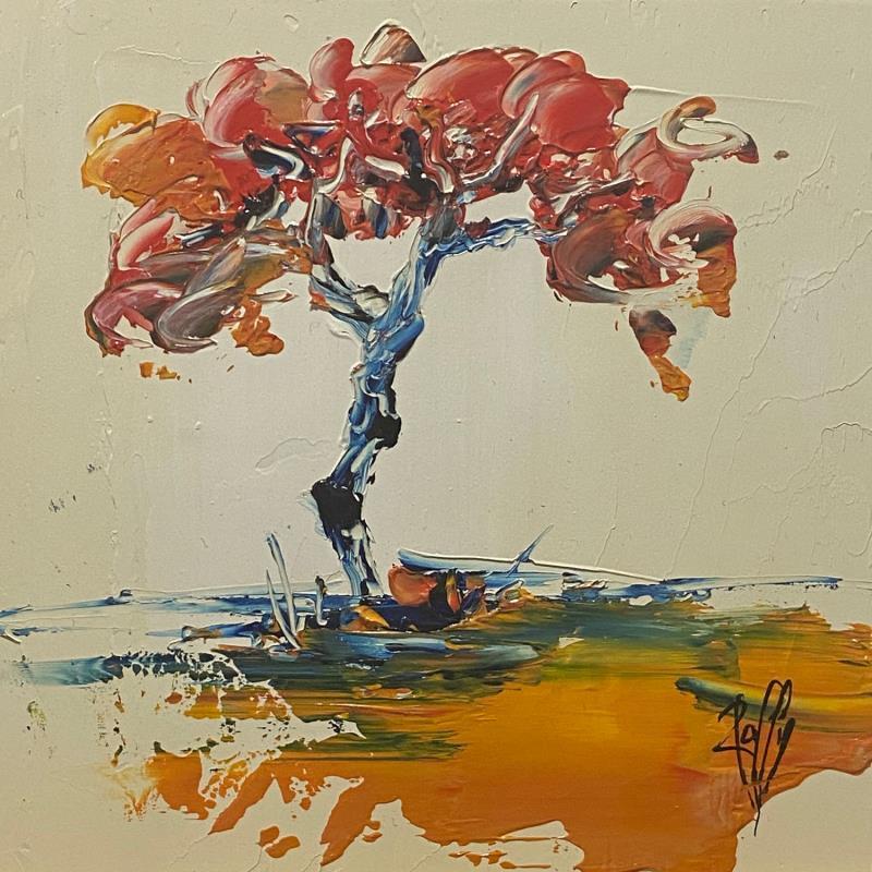 Gemälde Orangé von Raffin Christian | Gemälde Figurativ Natur Öl