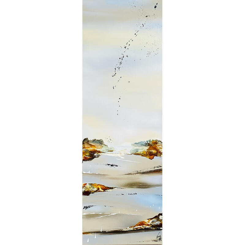 Painting 832 by Naen | Painting Abstract Acrylic, Ink