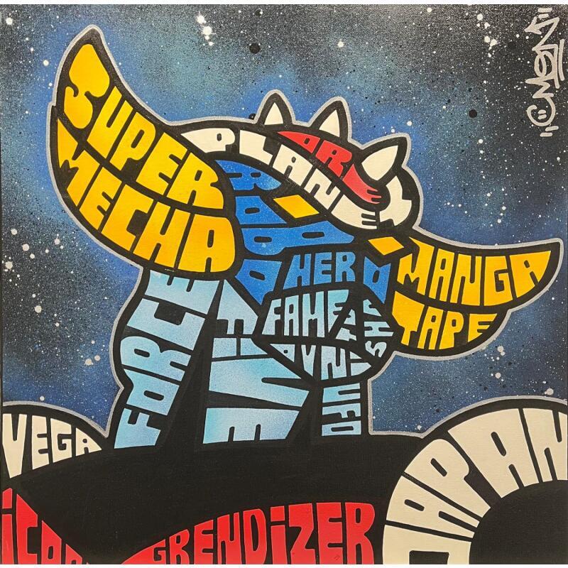 Painting GOLDORAK  by Cmon | Painting Pop-art Pop icons