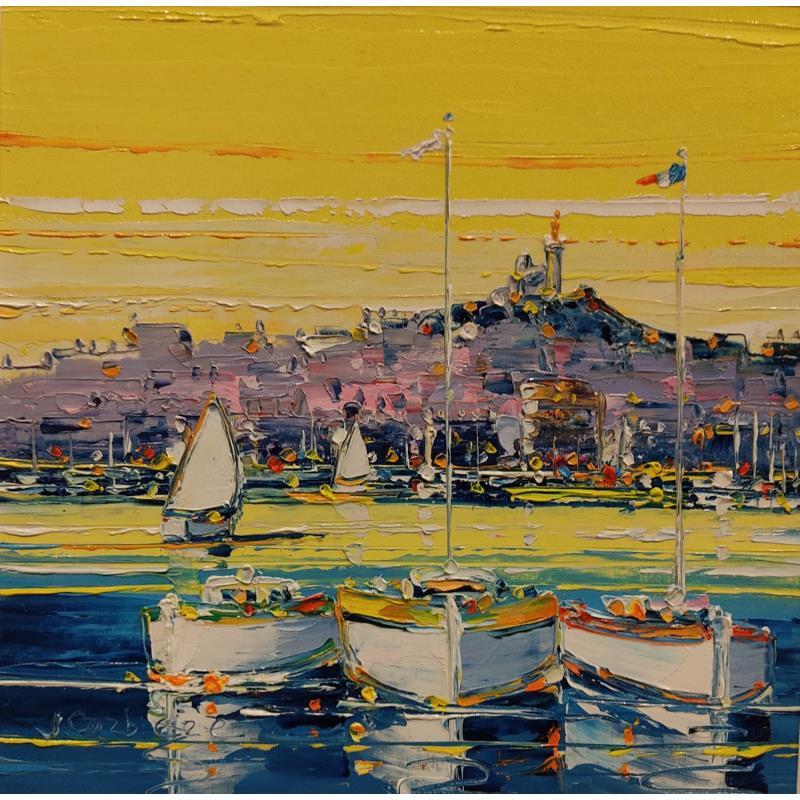 Painting Lumière matinale, Marseille by Corbière Liisa | Painting Figurative Landscapes Oil