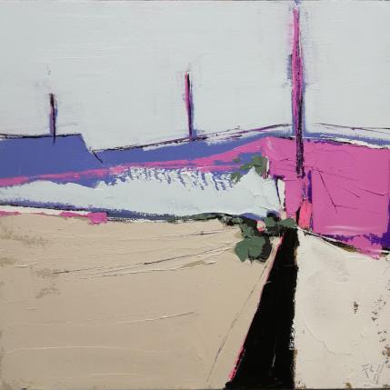 Painting paysages intérieurs by L'huillier Françis | Painting Abstract Oil Landscapes