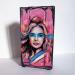 Sculpture Marianne marchons marchons rose by Sufyr | Sculpture Street art Portrait Graffiti Posca