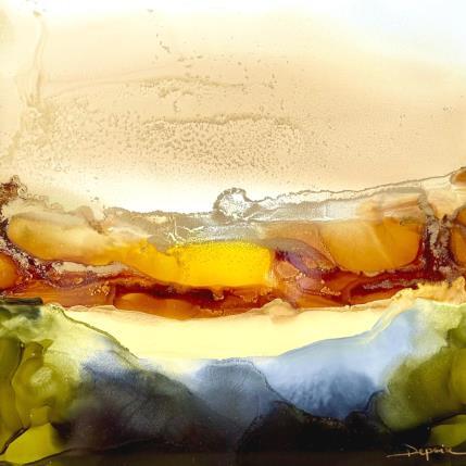 Peinture Dune 2006 par Depaire Silvia | Tableau Abstrait Acrylique Minimaliste, Paysages