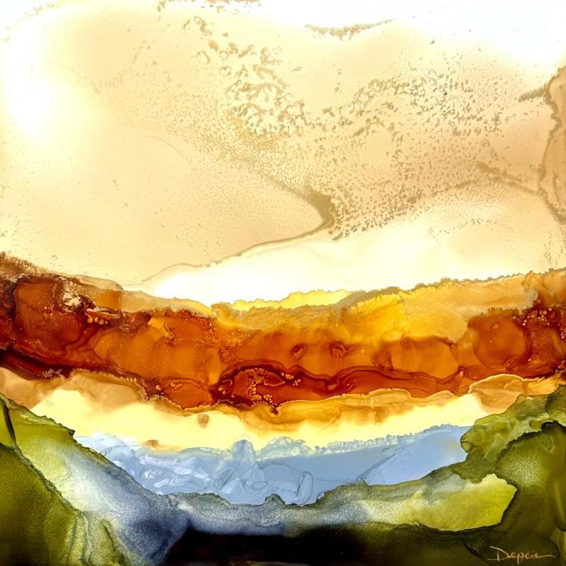 Peinture Dune 2025 par Depaire Silvia | Tableau Abstrait Paysages Minimaliste Acrylique