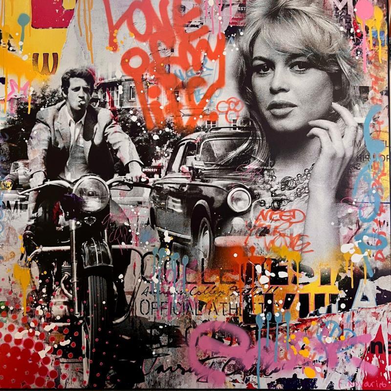 Peinture French glam par Novarino Fabien | Tableau Pop-art Icones Pop