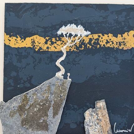 Peinture A541 par Lemonnier  | Tableau Matiérisme Acrylique, Zinc Paysages