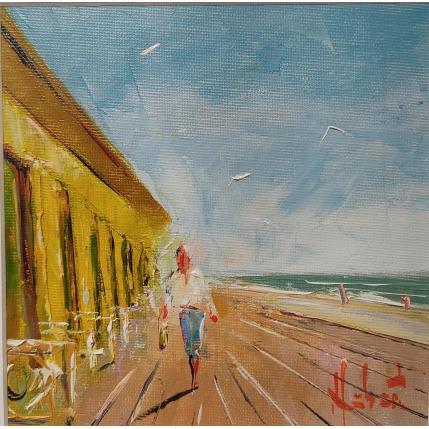 Painting Les planches by Hébert Franck | Painting Figurative Oil Landscapes, Marine, Pop icons