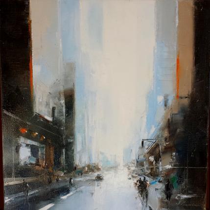 Peinture Golden day par Poumelin Richard | Tableau Figuratif Huile Paysages