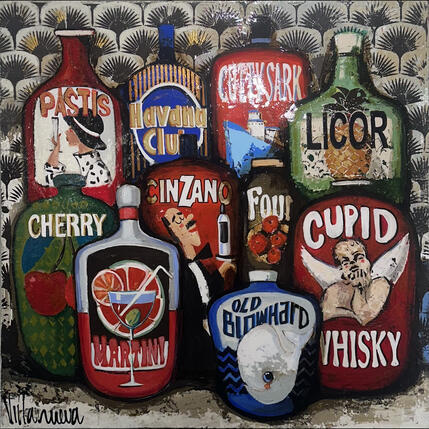 Painting Bodega by Villanueva Puigdelliura Natalia | Painting Figurative