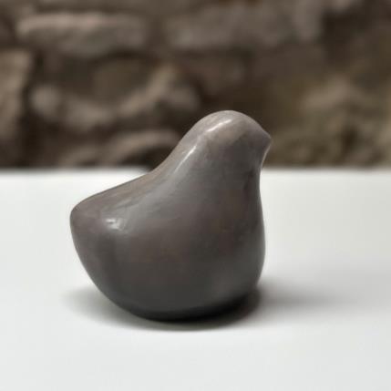 Sculpture oiseau 2 by Nathalie Roverato | Sculpture Figurative Raku Animals, Minimalist, Nature