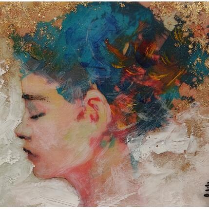 Painting Mi Sueno by Bofill Laura | Painting Figurative Acrylic, Resin Portrait